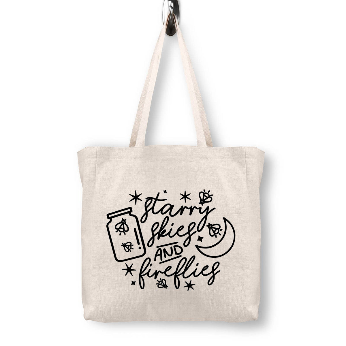 Camping Canvas Tote Bag