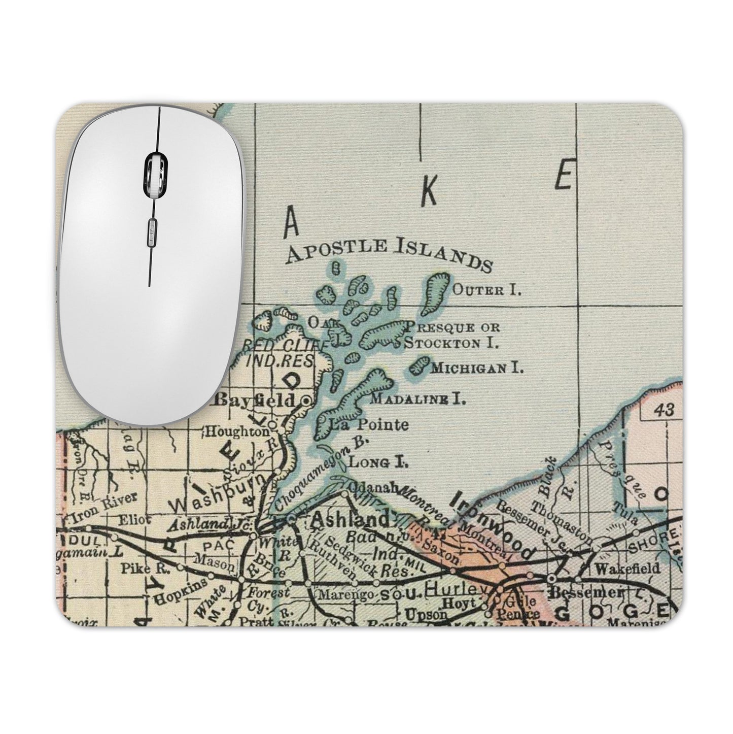 Apostle Islands Wisconsin mousepad