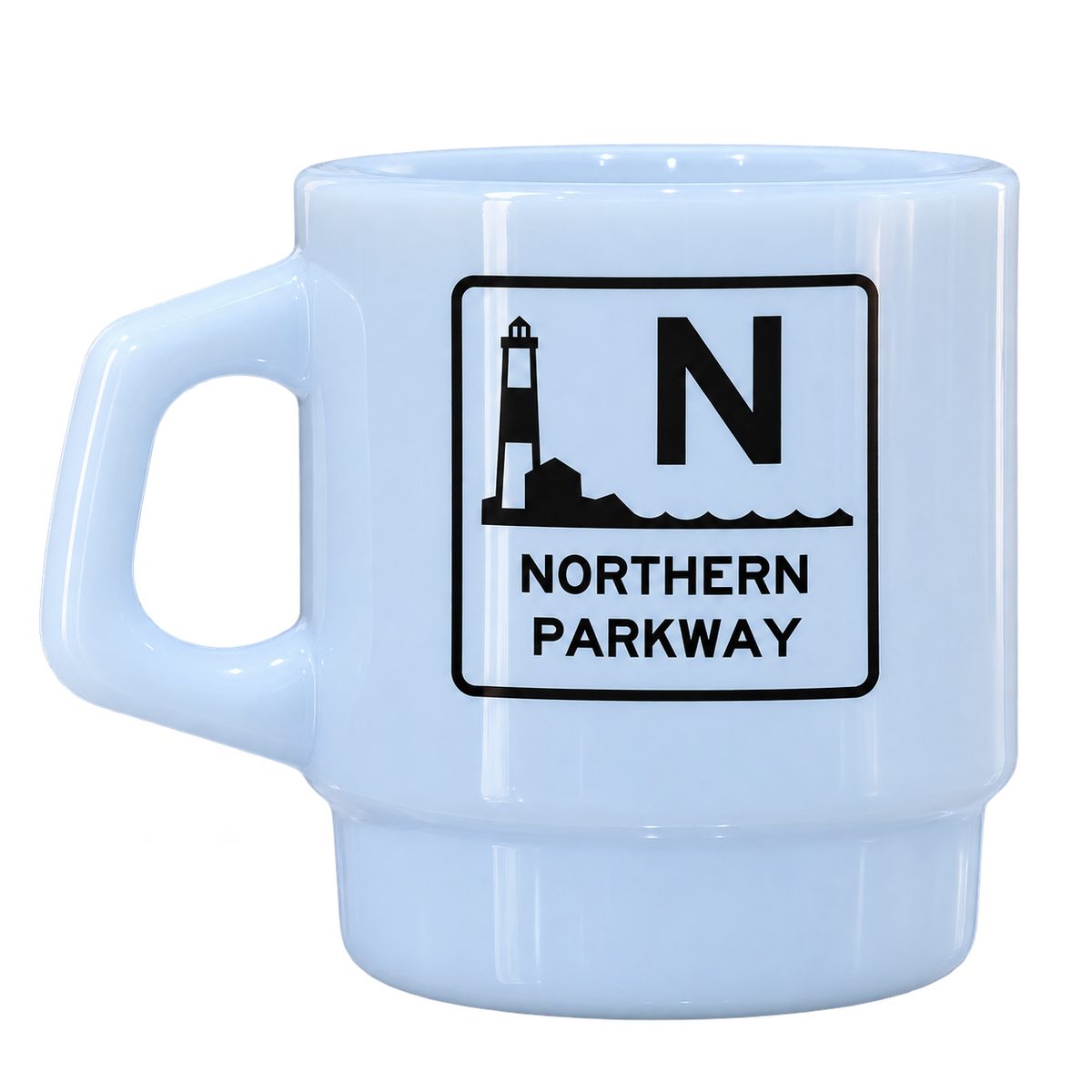 Northern State Parkway Long Island Retro Mug