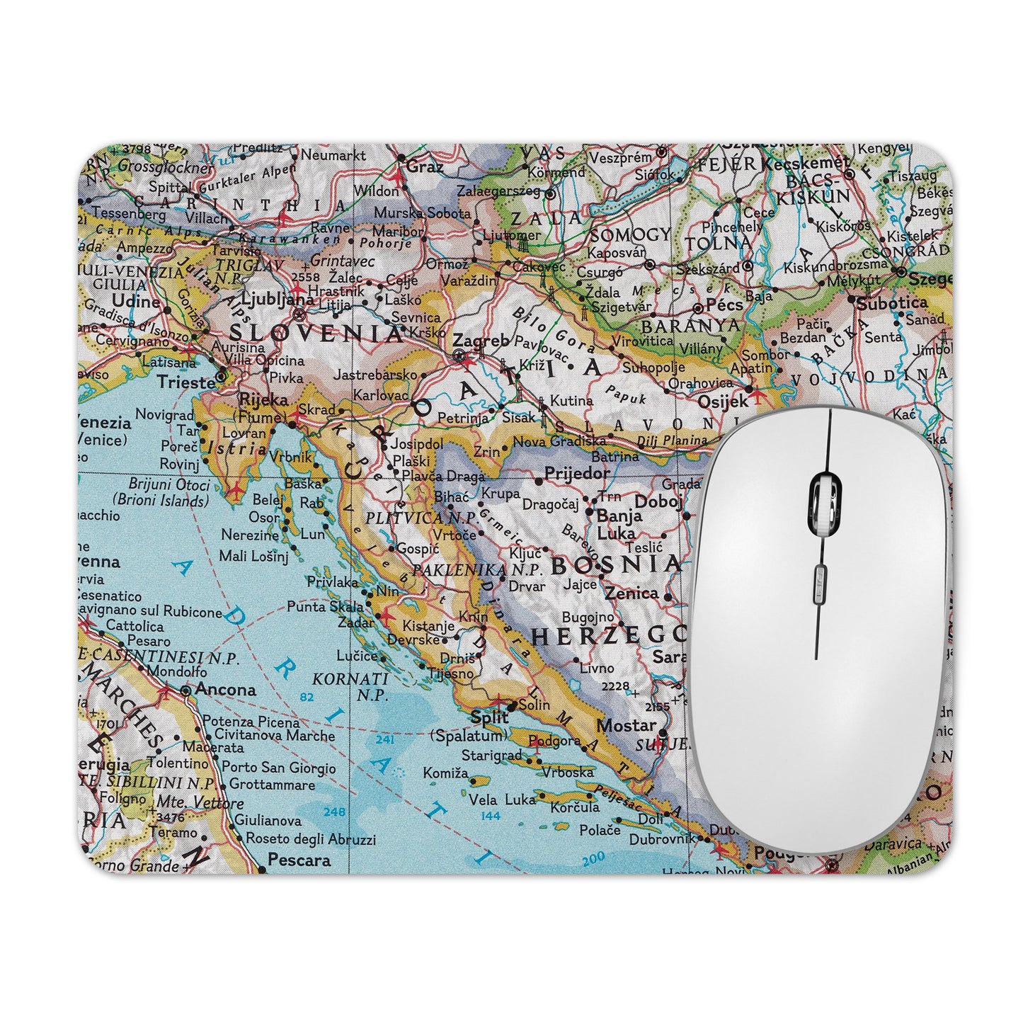 Croatia mousepad