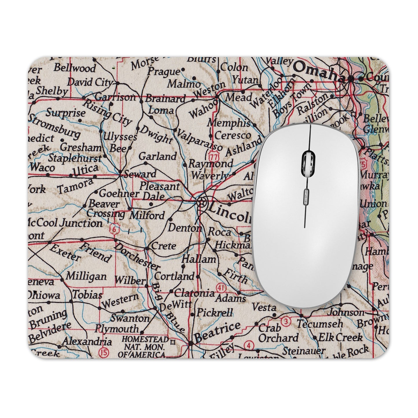 Lincoln Nebraska mousepad