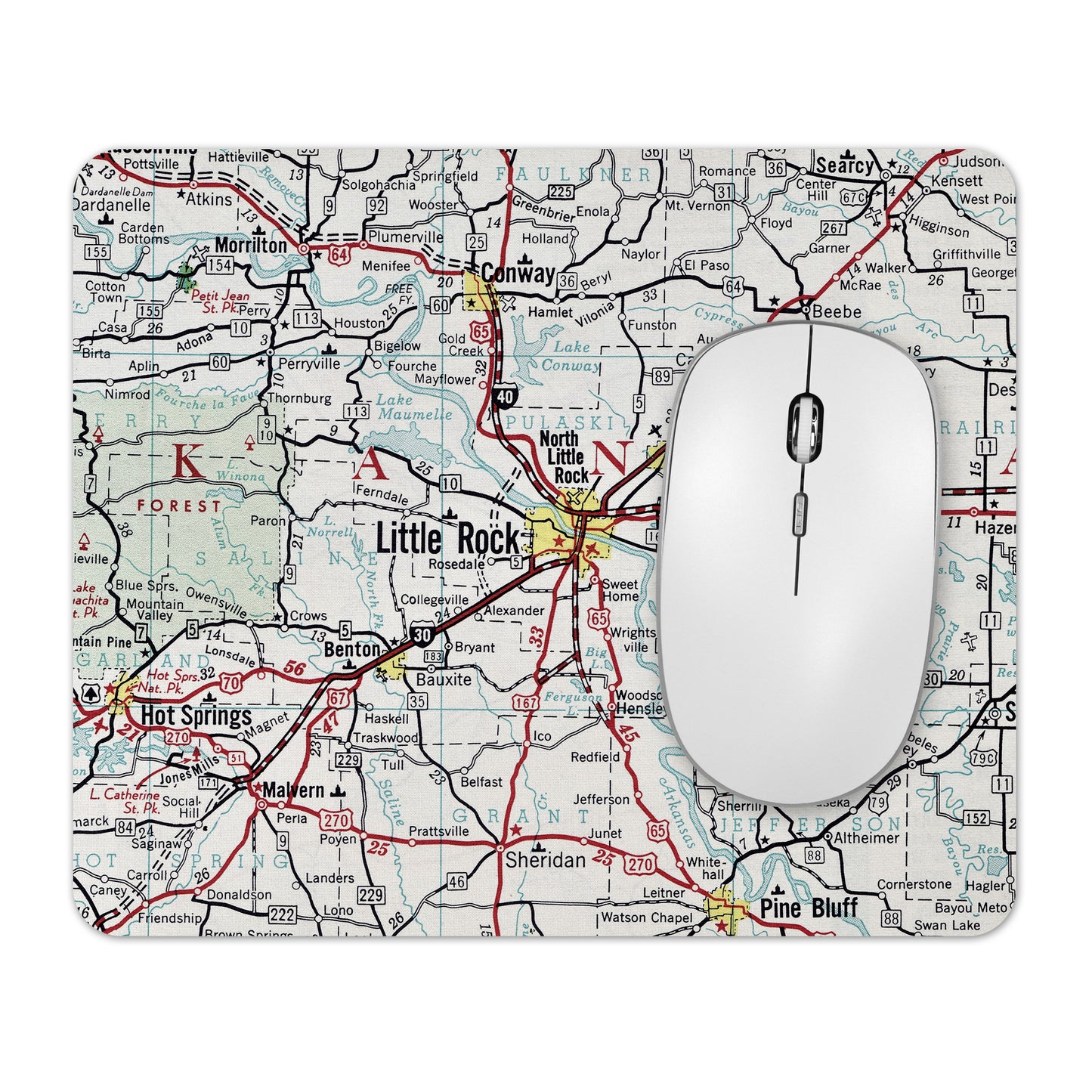 Little Rock Arkansas mousepad