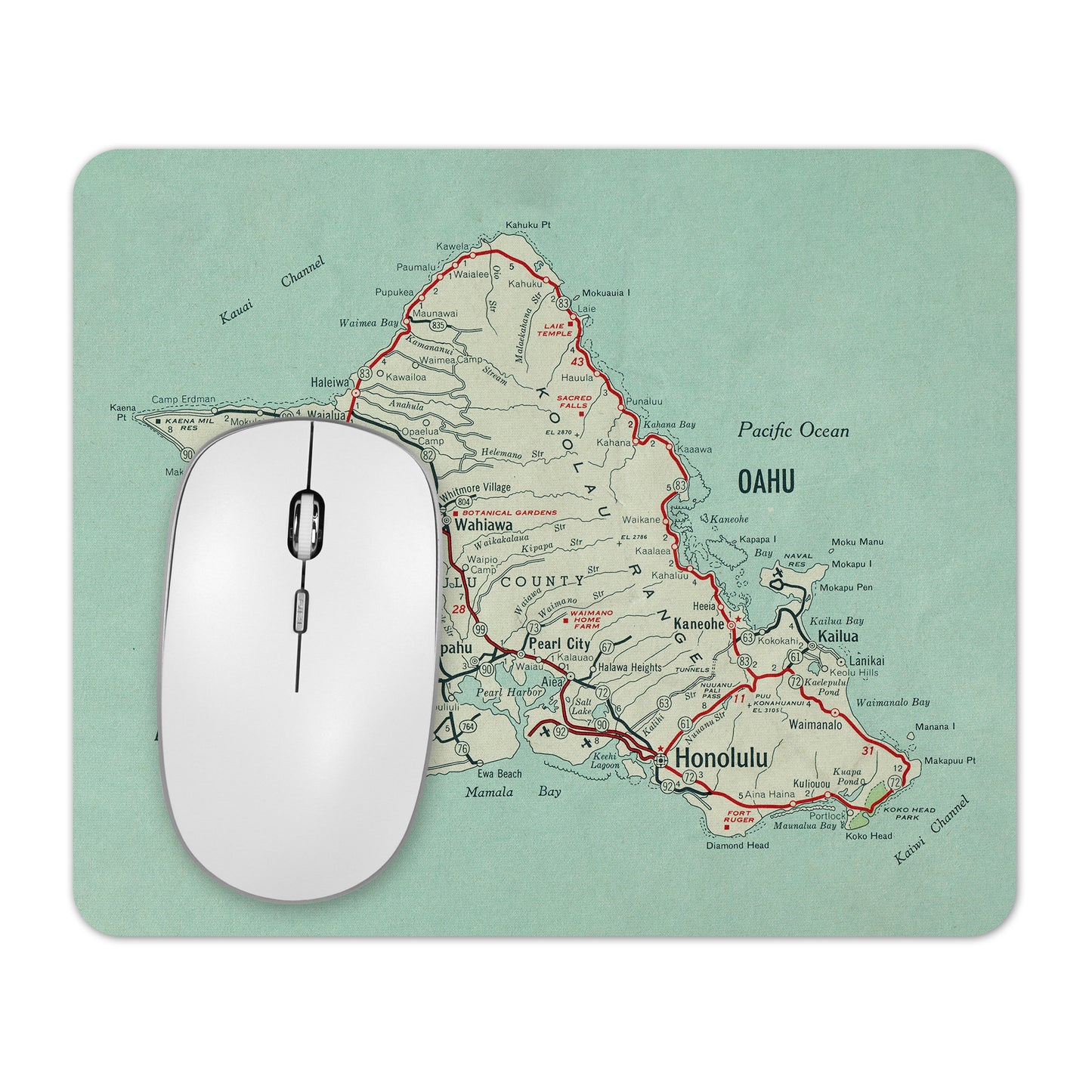 Oahu Hawaii mousepad