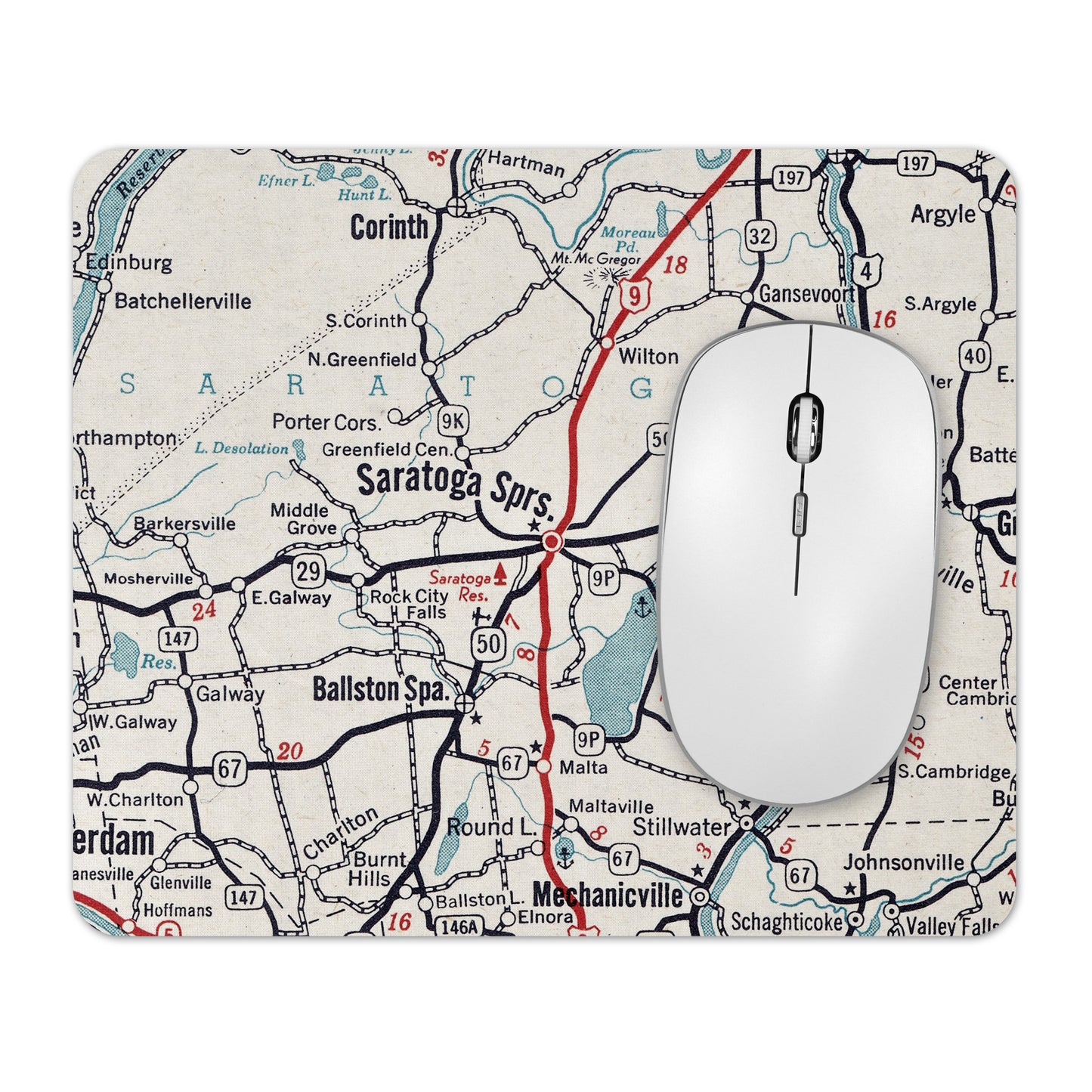 Saratoga Springs New York mousepad