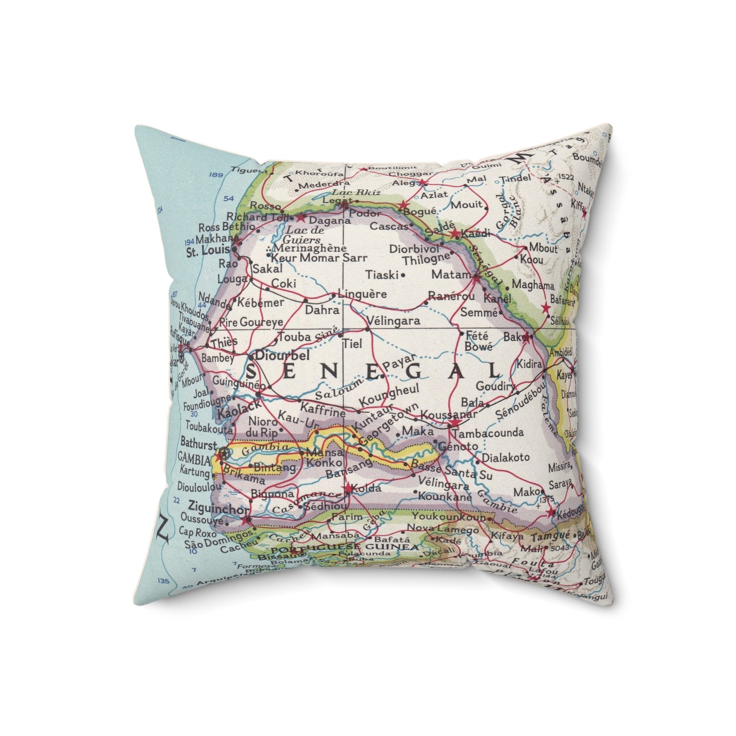 Senegal pillow