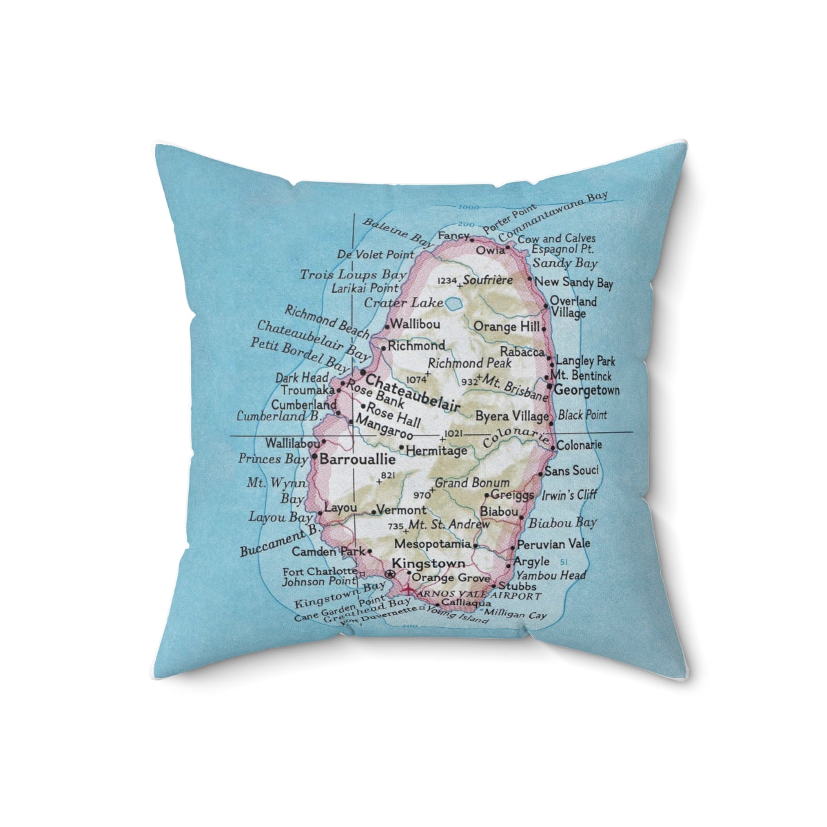 St Vincent pillow