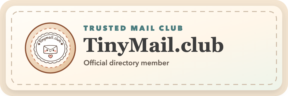 Postmarked: A Monthly Mail Club