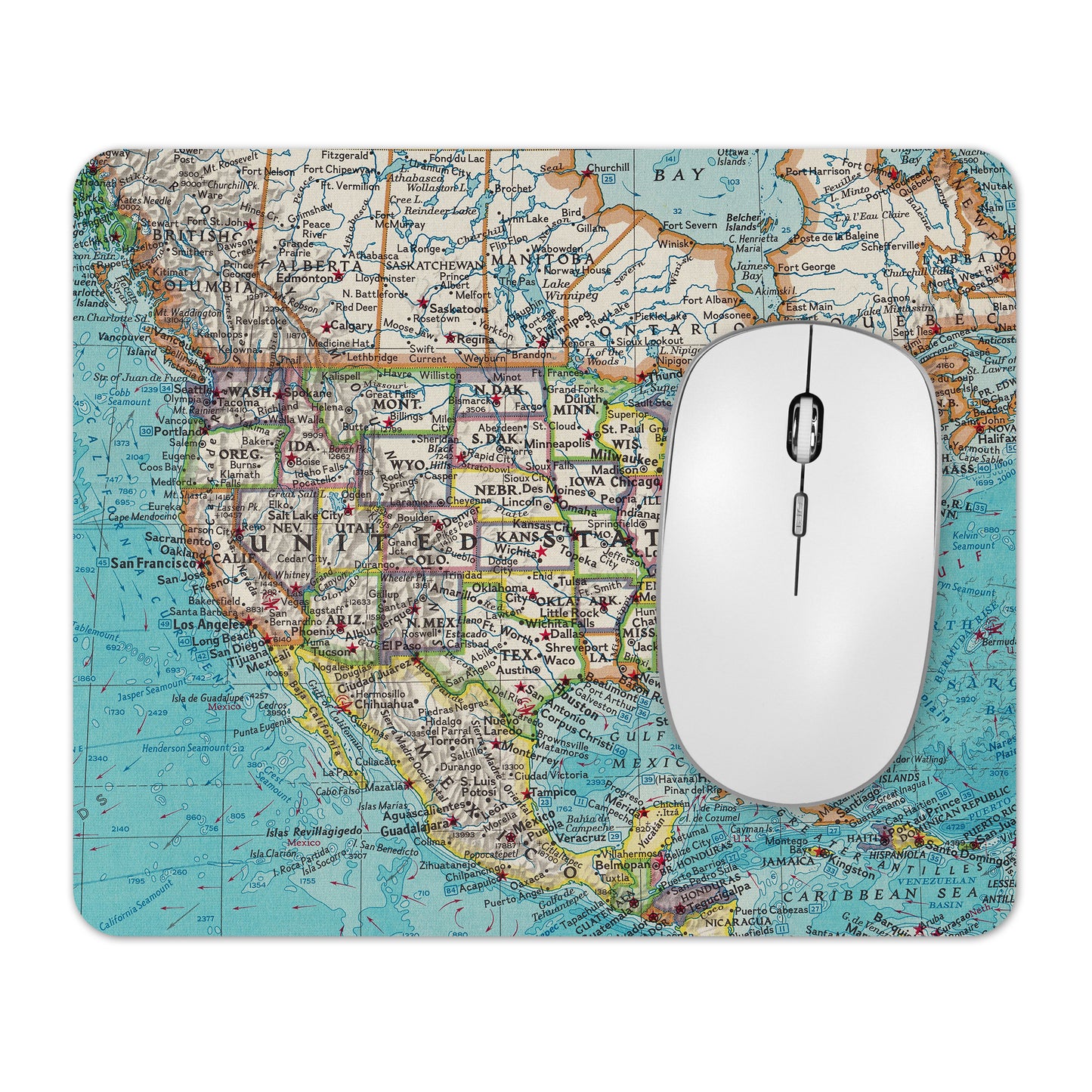 United States mousepad