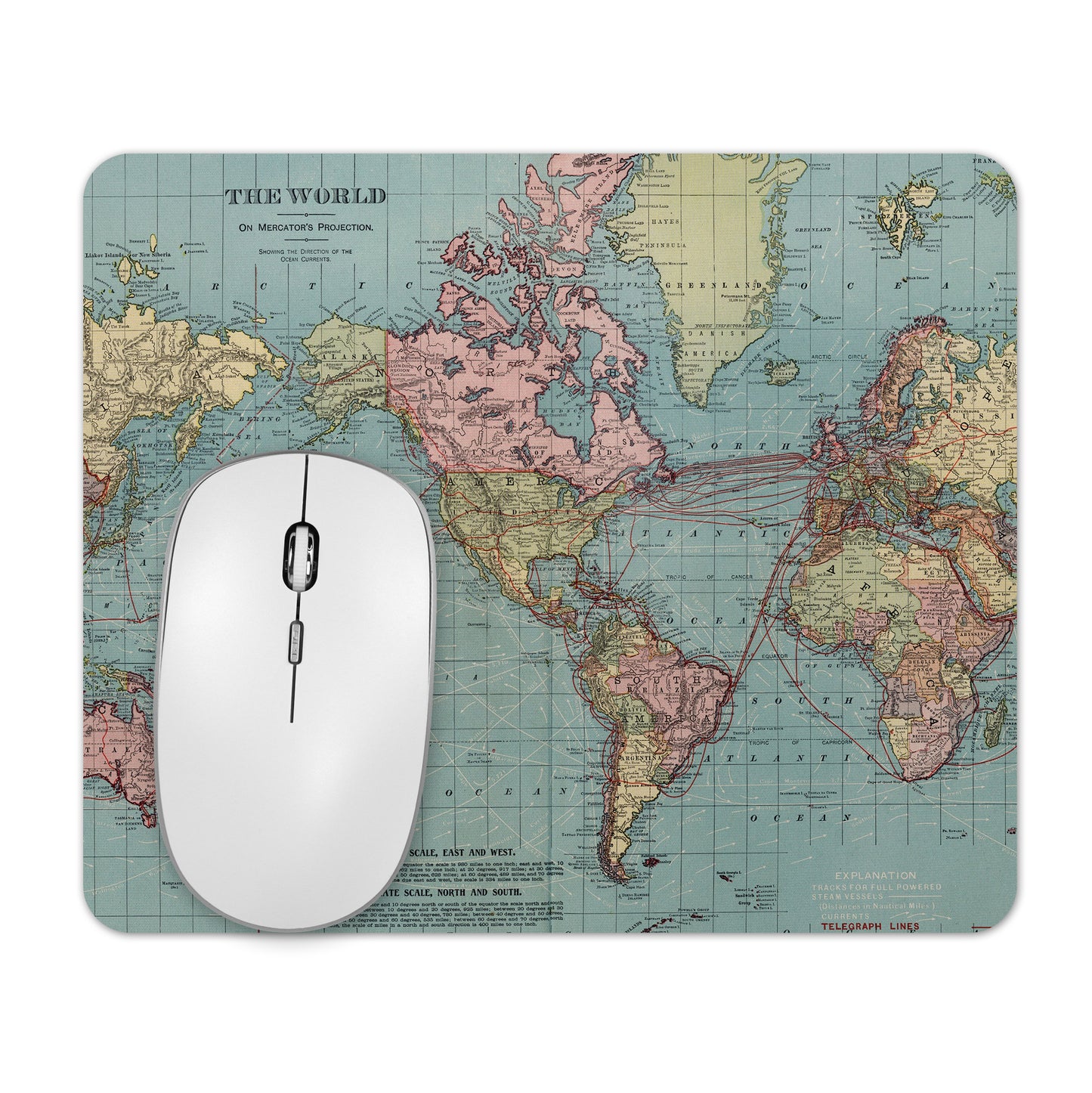 World mousepad