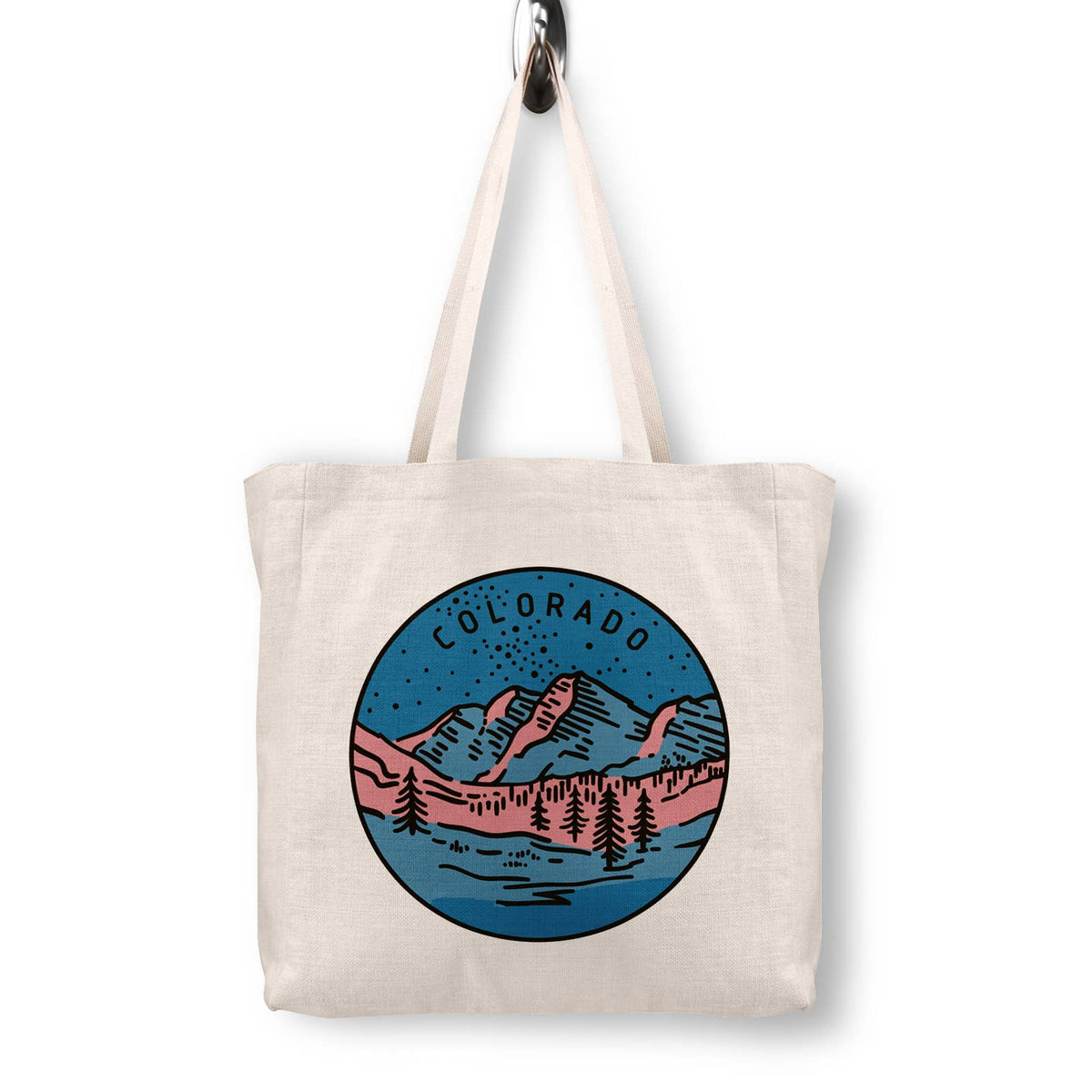 Colorado Canvas Tote Bag