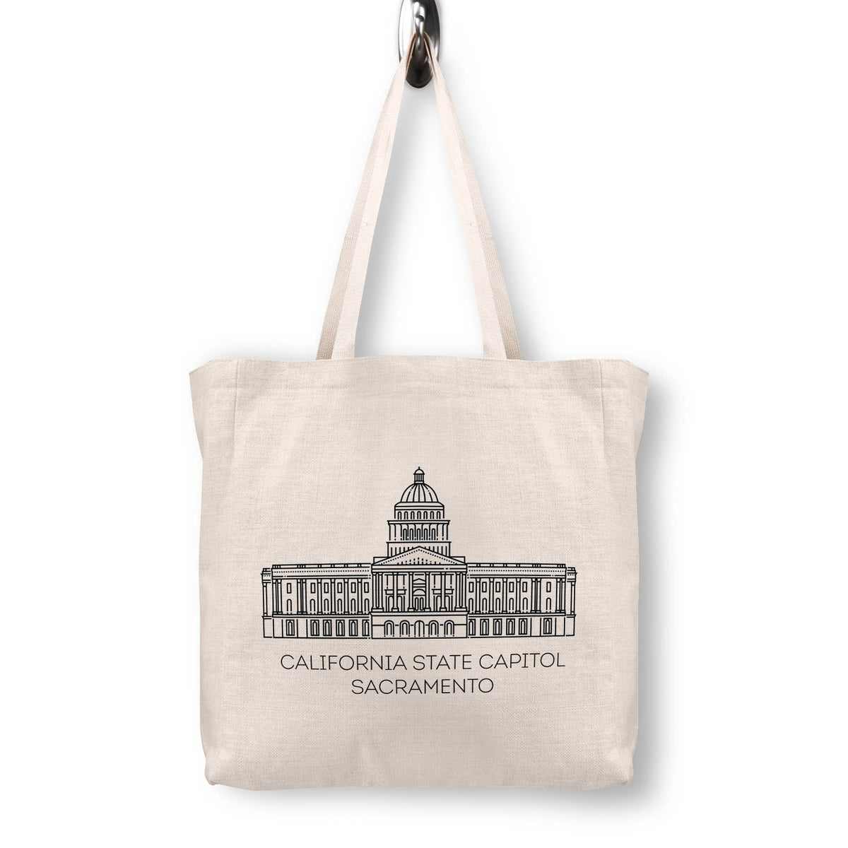 California State Capitol Building Canvas Tote Bag