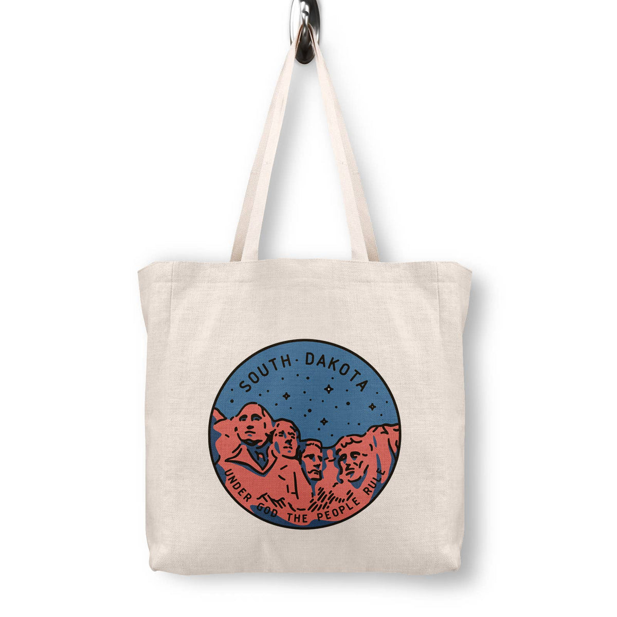 South Dakota Canvas Tote Bag
