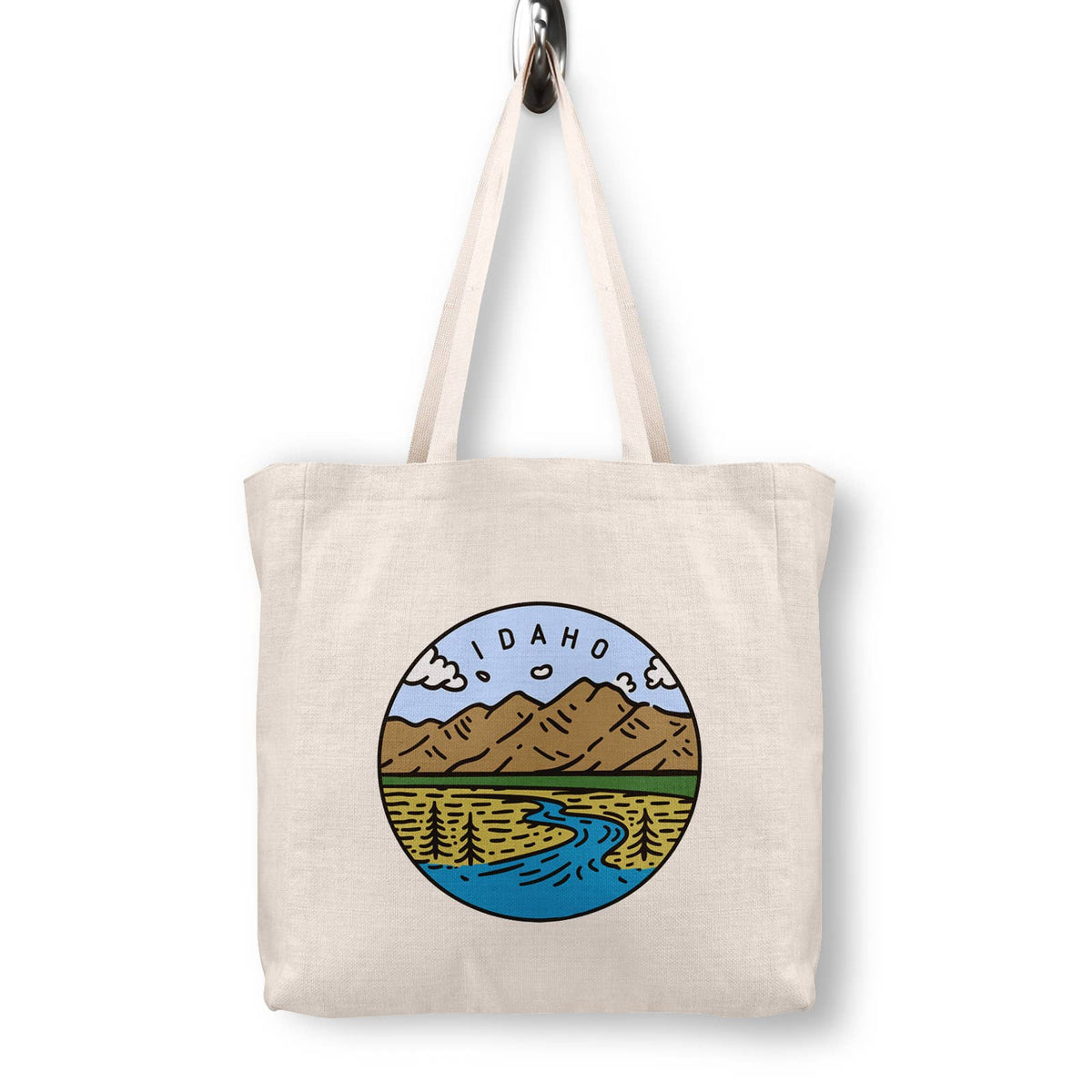 Idaho Canvas Tote Bag
