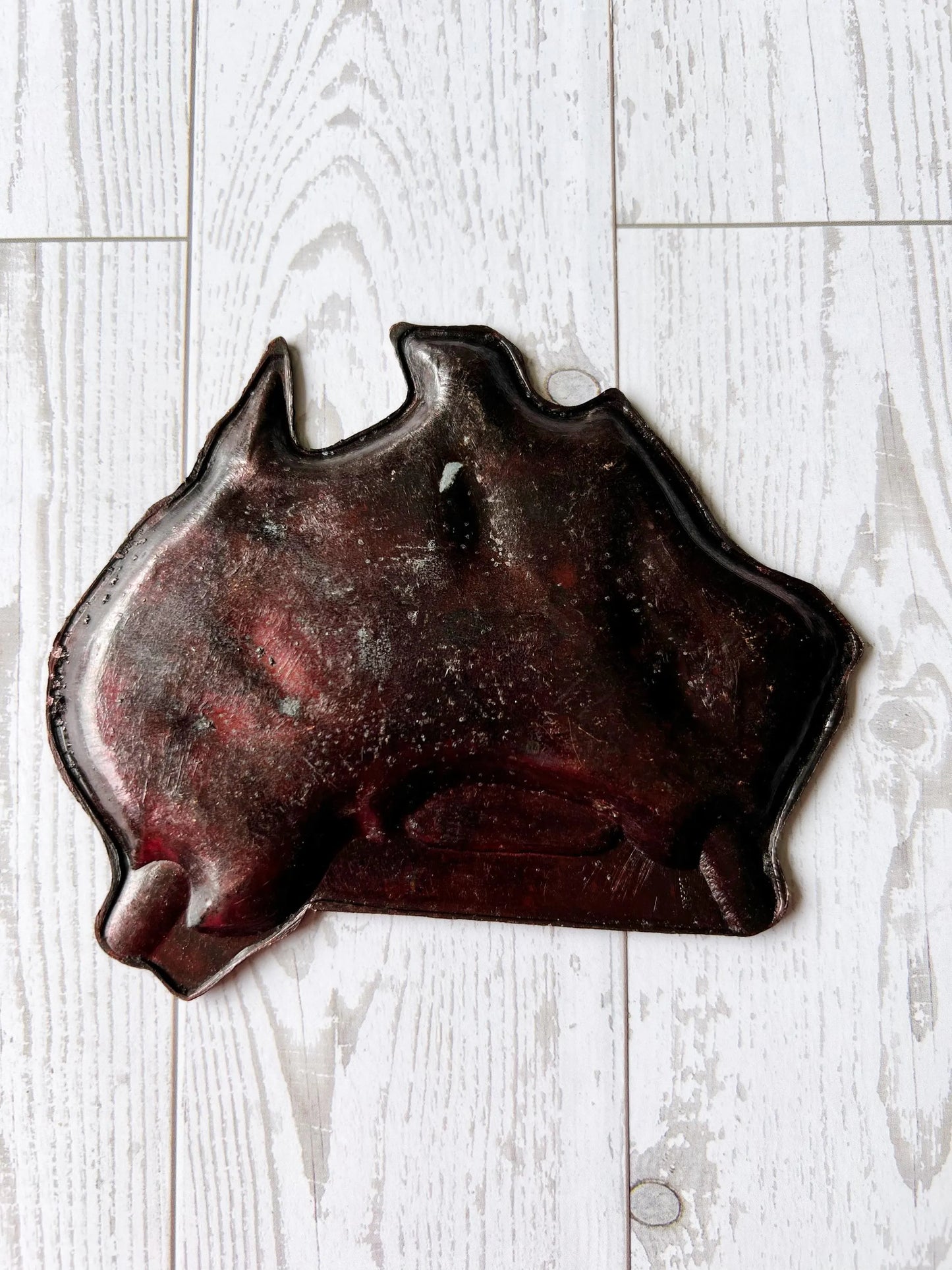 Vintage Australia Souvenir Ashtray | Metal Travel Collectible