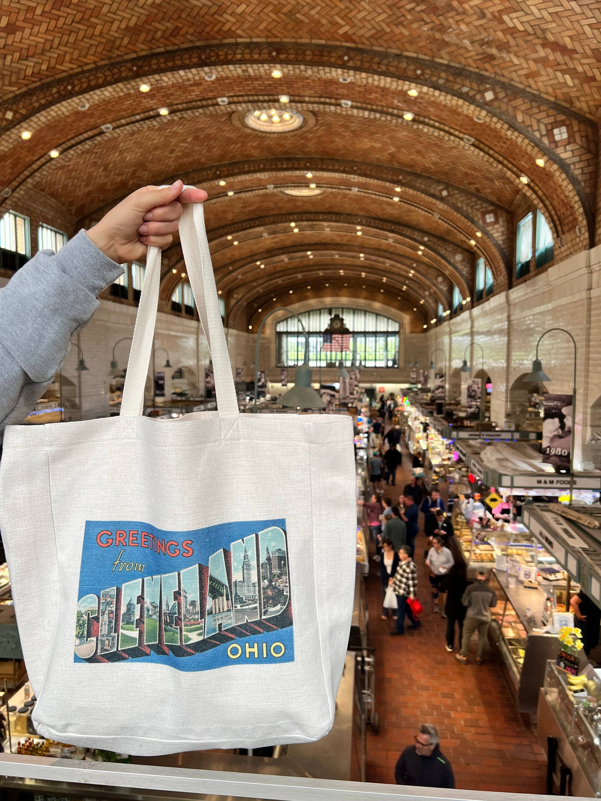 Florida canvas tote bag
