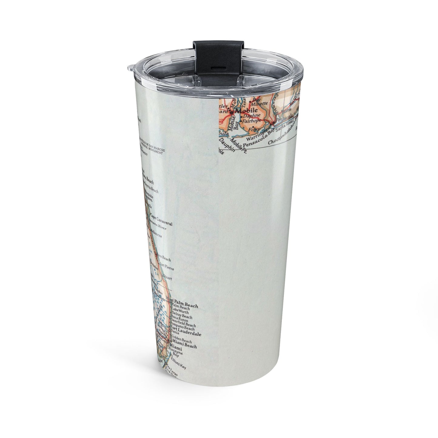 Florida Vintage Map 20oz Insulated Tumbler