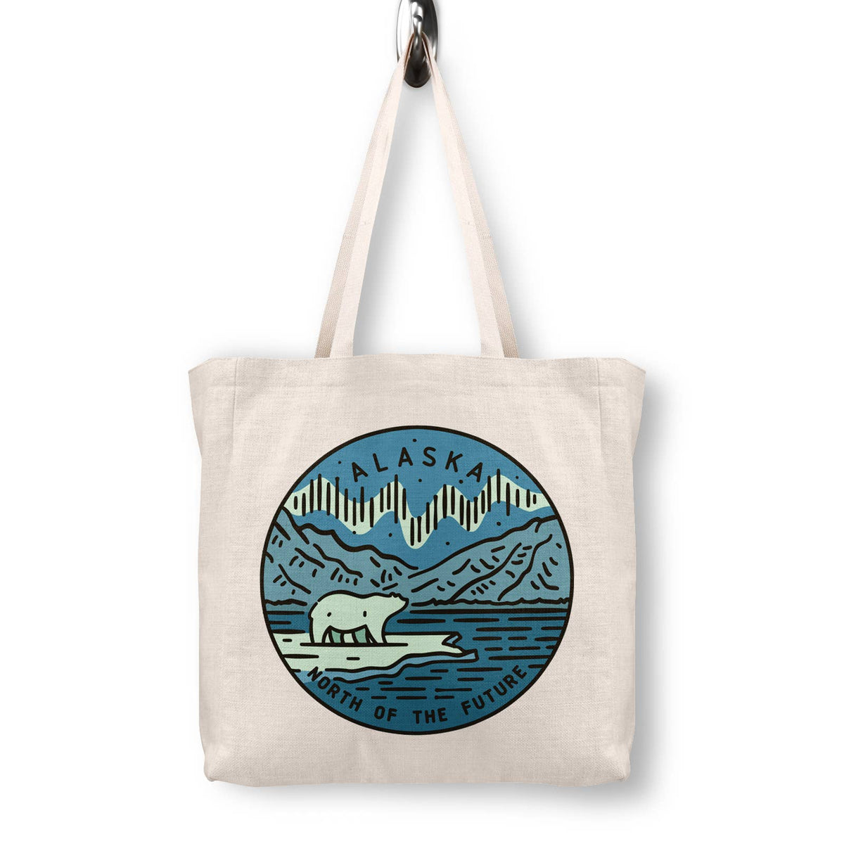 Alaska Canvas Tote Bag