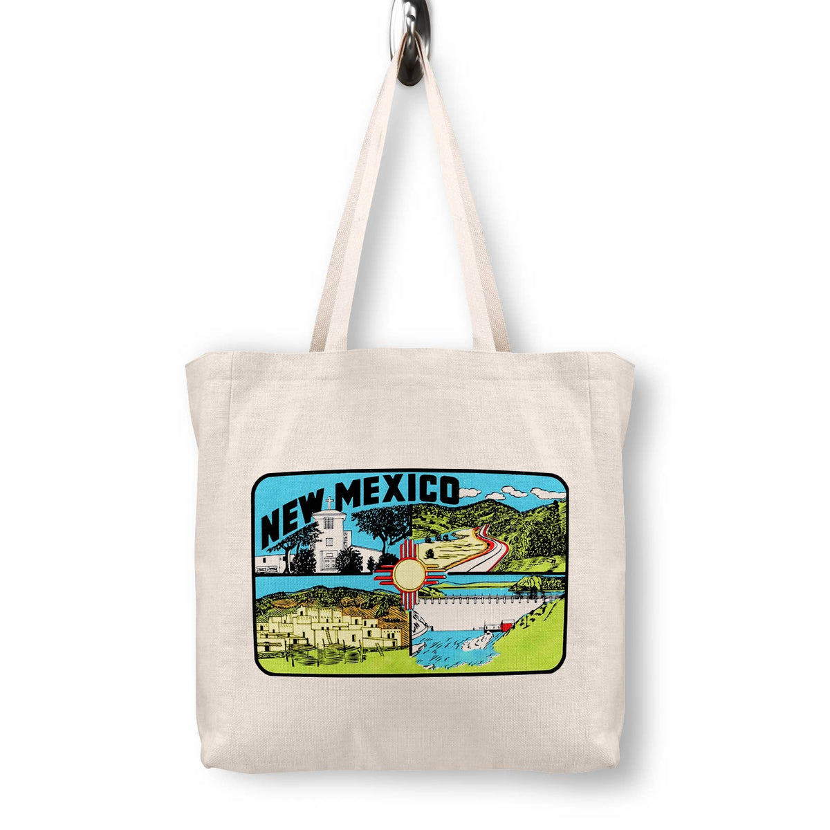 New Mexico Canvas Tote Bag