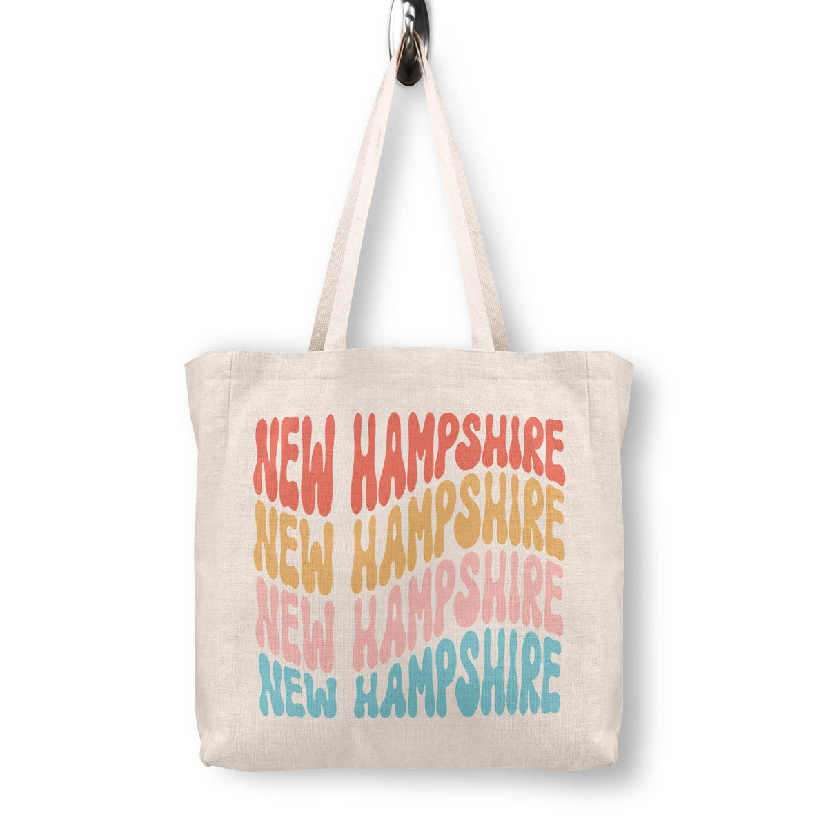 New Hampshire Canvas Tote Bag