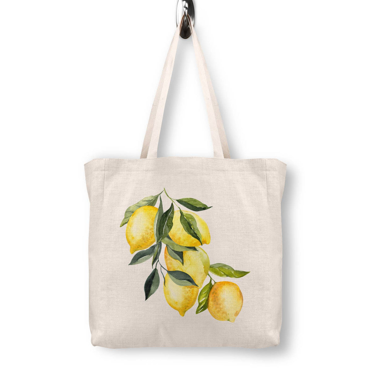 Lemon Canvas Tote Bag