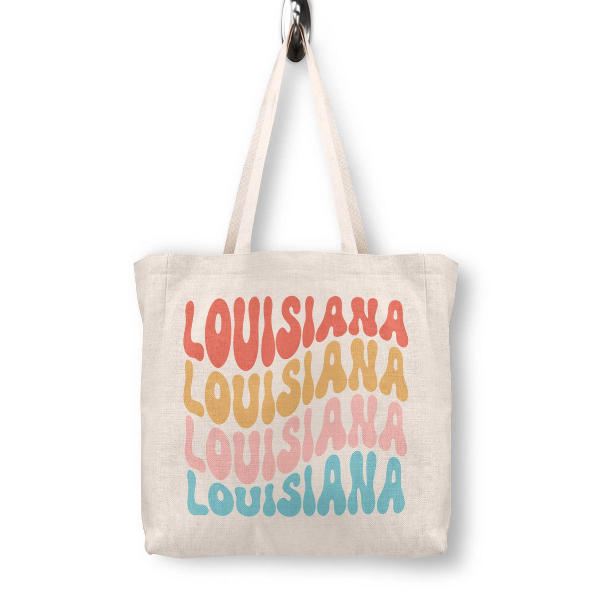 Louisiana Canvas Tote Bag