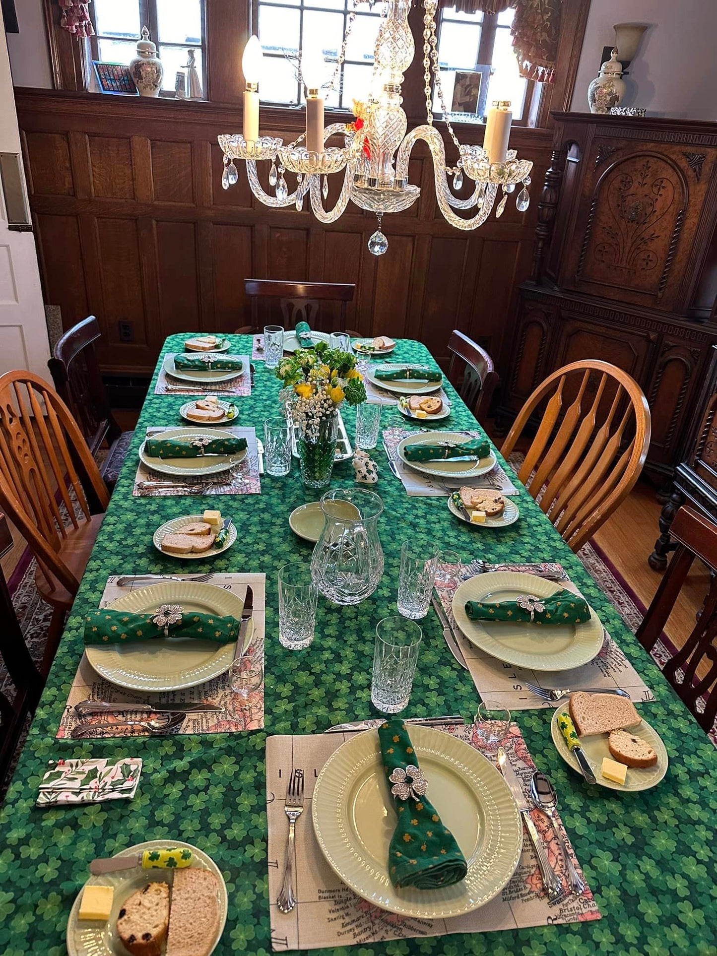 Custom Map Placemat Set | Personalized Location Placemats | Made to Order