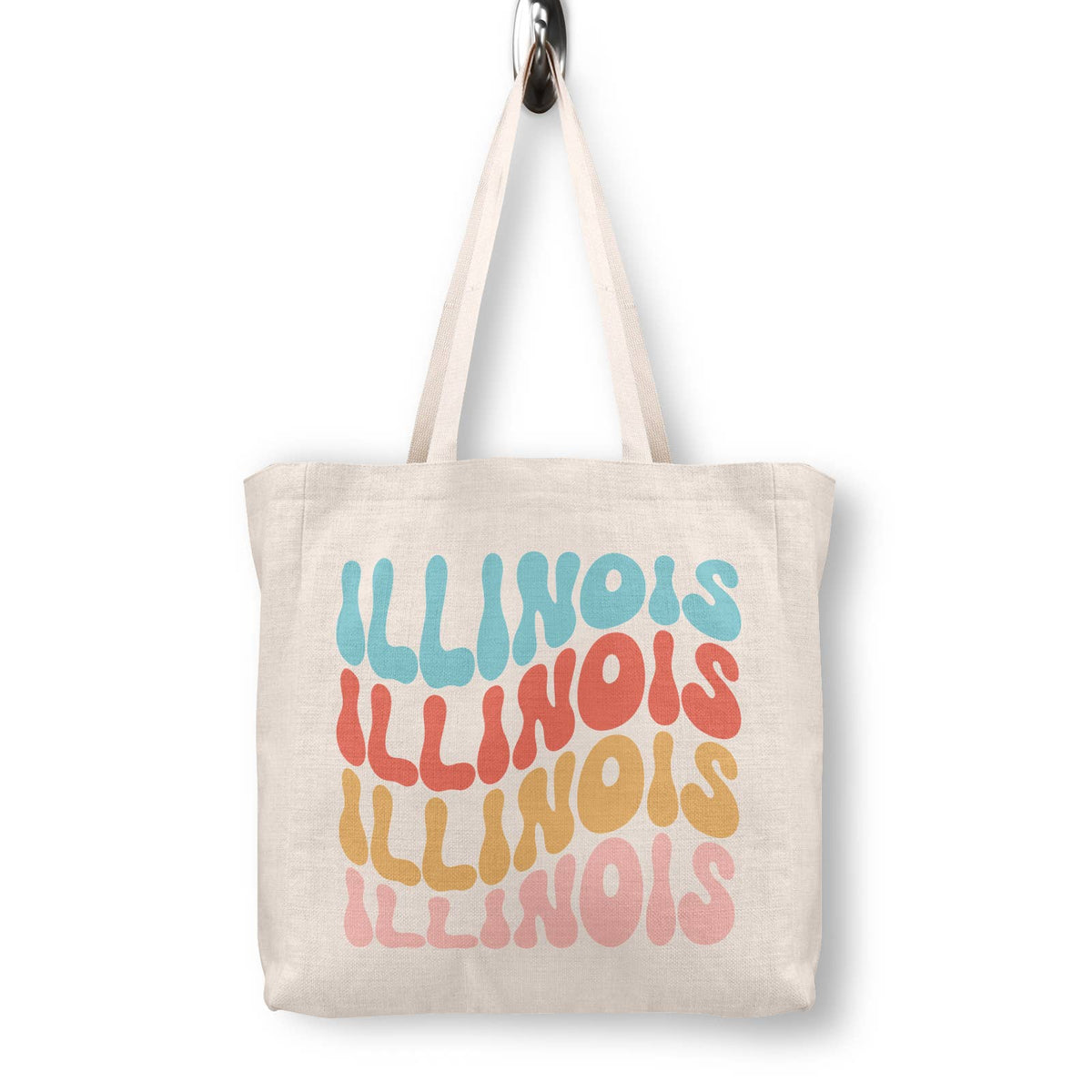 Illinois Canvas Tote Bag