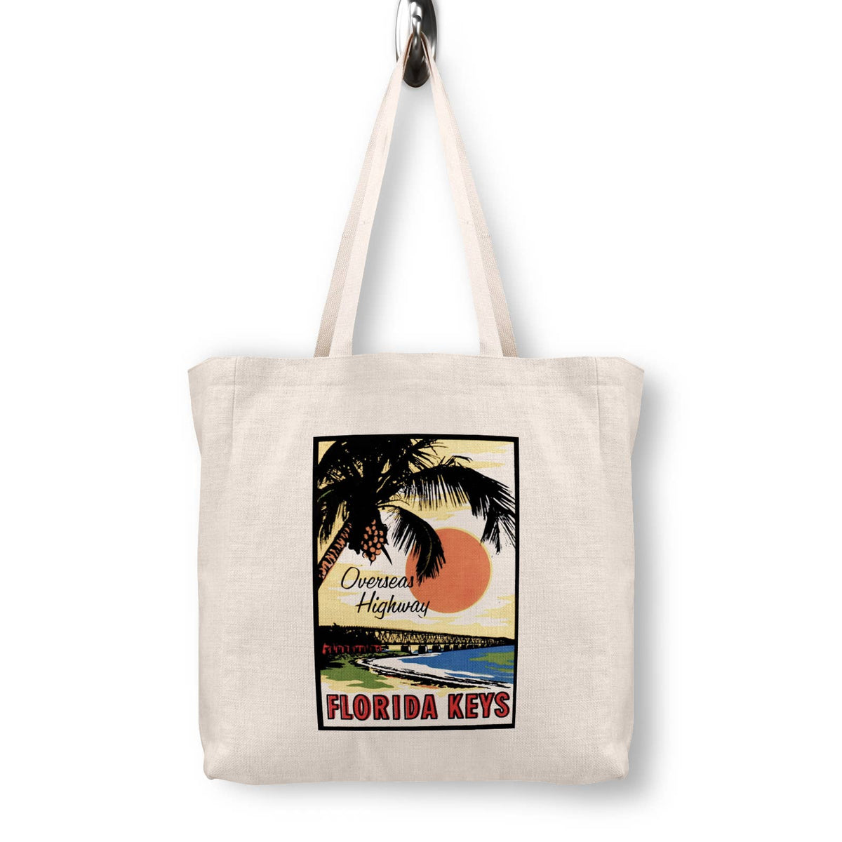 Florida Keys Canvas Tote Bag