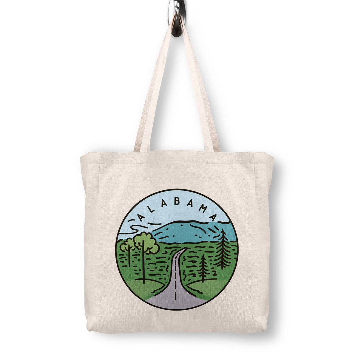 Alabama Canvas Tote Bag