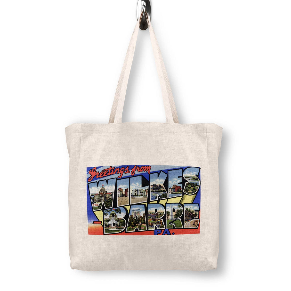 Wilkes-Barre Pennsylvania Canvas Tote Bag