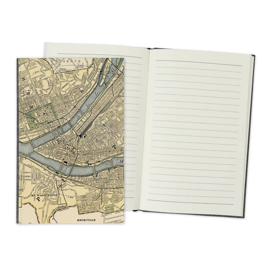 Pittsburgh Pennsylvania Vintage Map Travel Journal