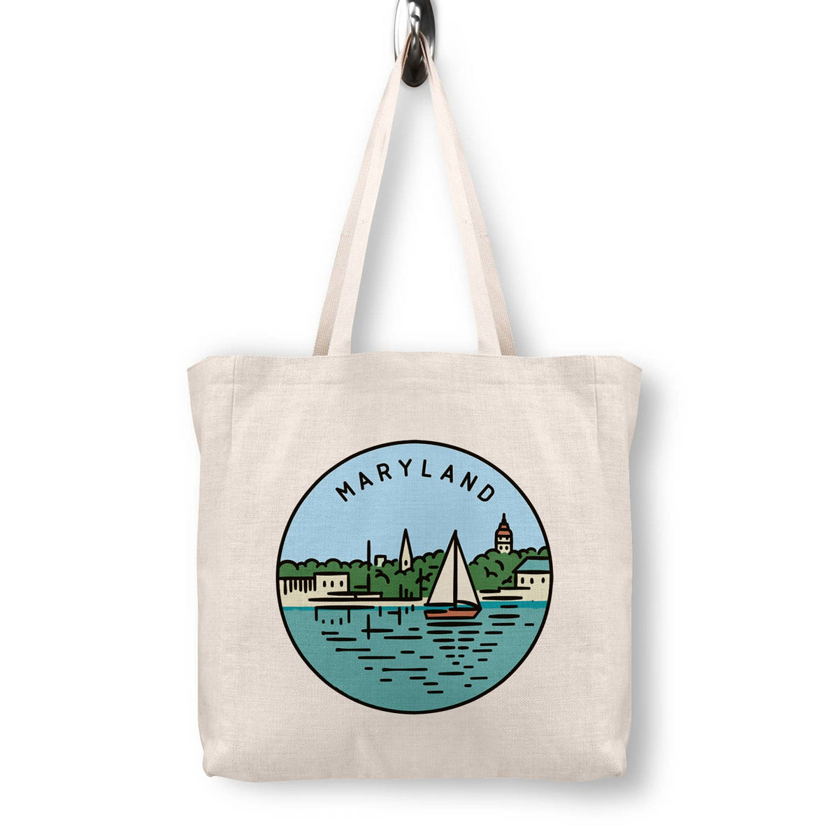 Maryland Canvas Tote Bag