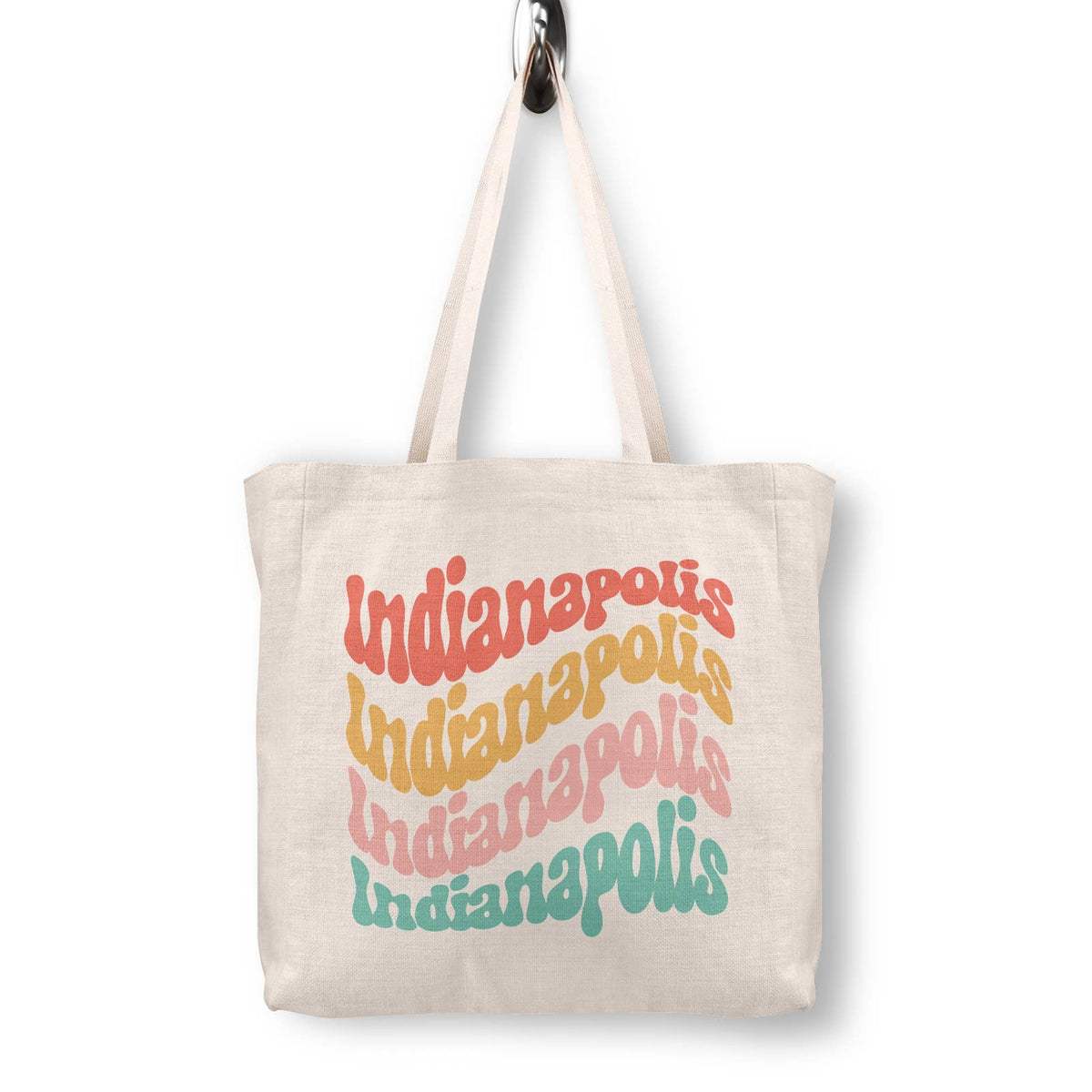 Indianapolis Indiana Canvas Tote Bag
