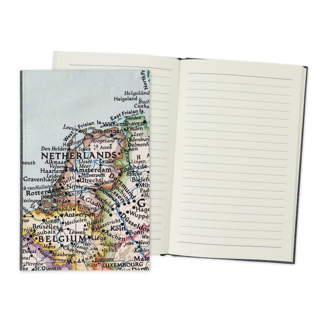 Netherlands Vintage Map Travel Journal