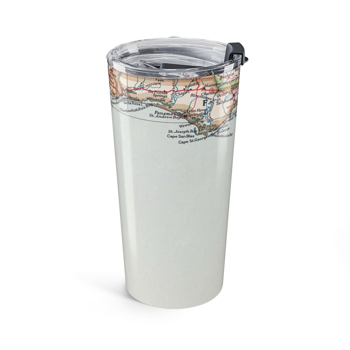Florida Vintage Map 20oz Insulated Tumbler