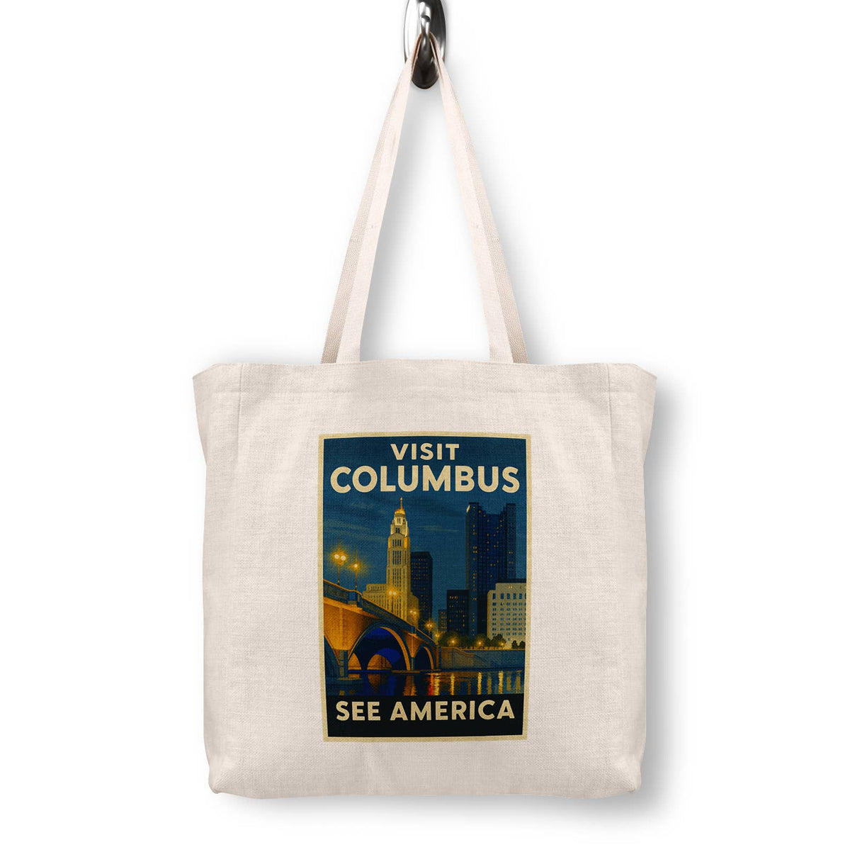 Columbus Ohio Canvas Tote Bag