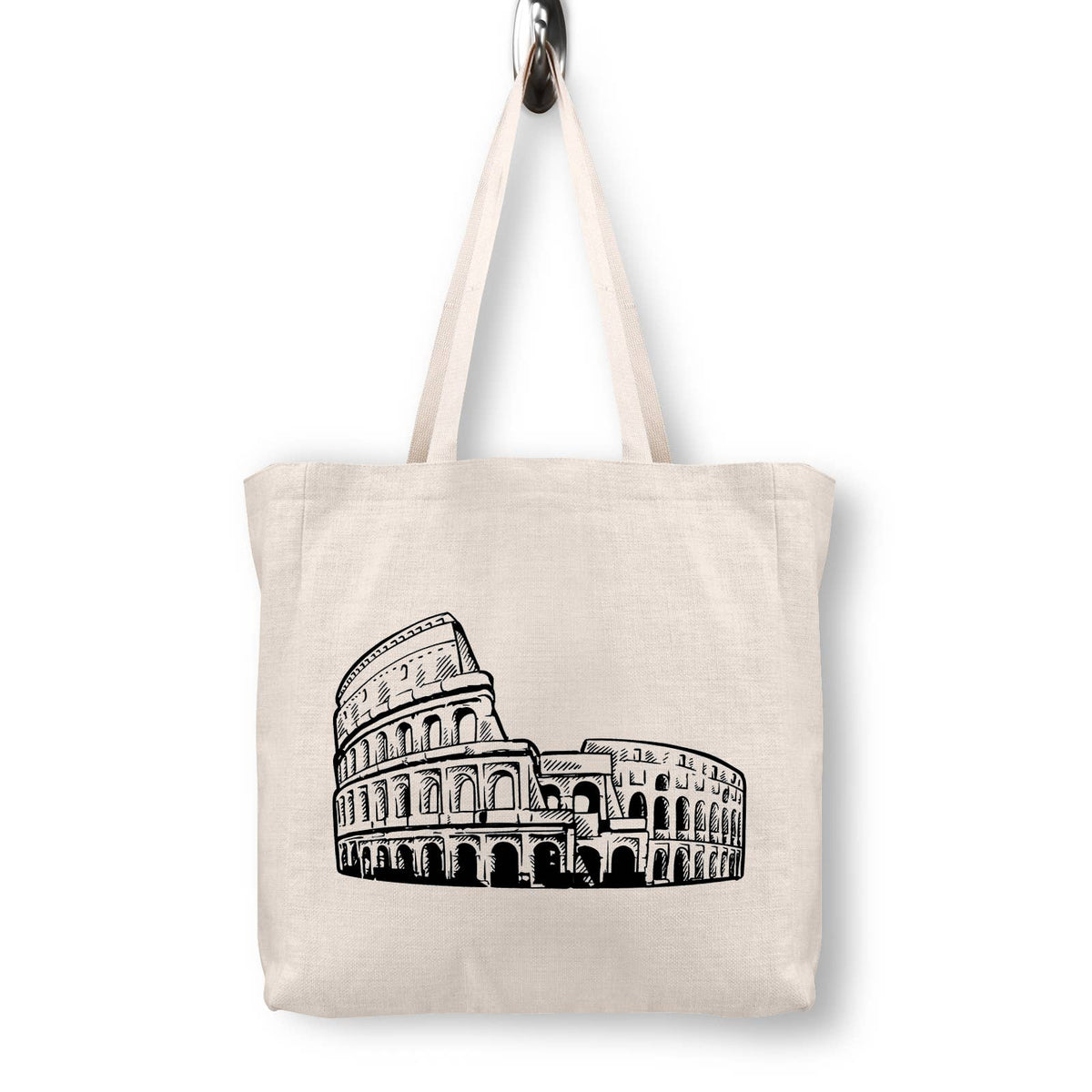 Rome Colosseum Canvas Tote Bag