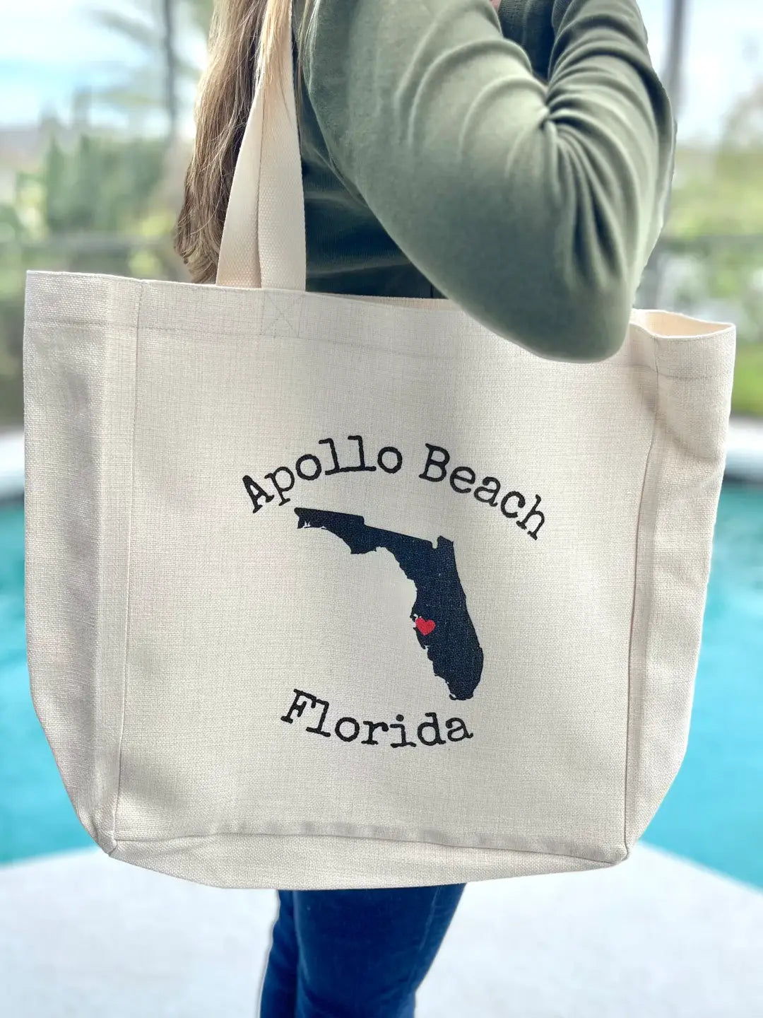 Iowa canvas tote bag