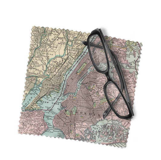 Metropolitan New York City vintage lens cloth