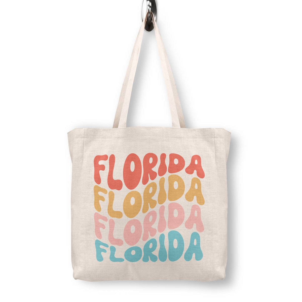 Florida Canvas Tote Bag