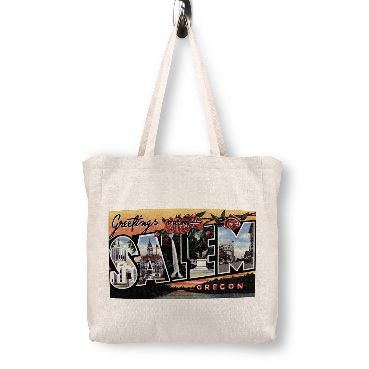 Salem Oregon Canvas Tote Bag