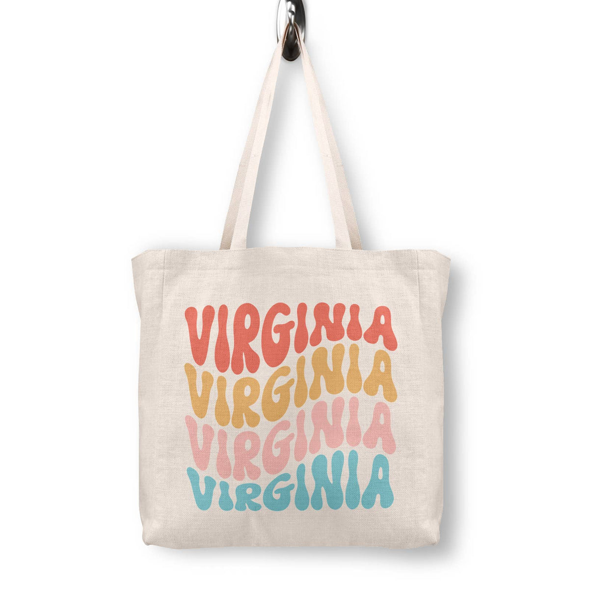 Virginia Canvas Tote Bag