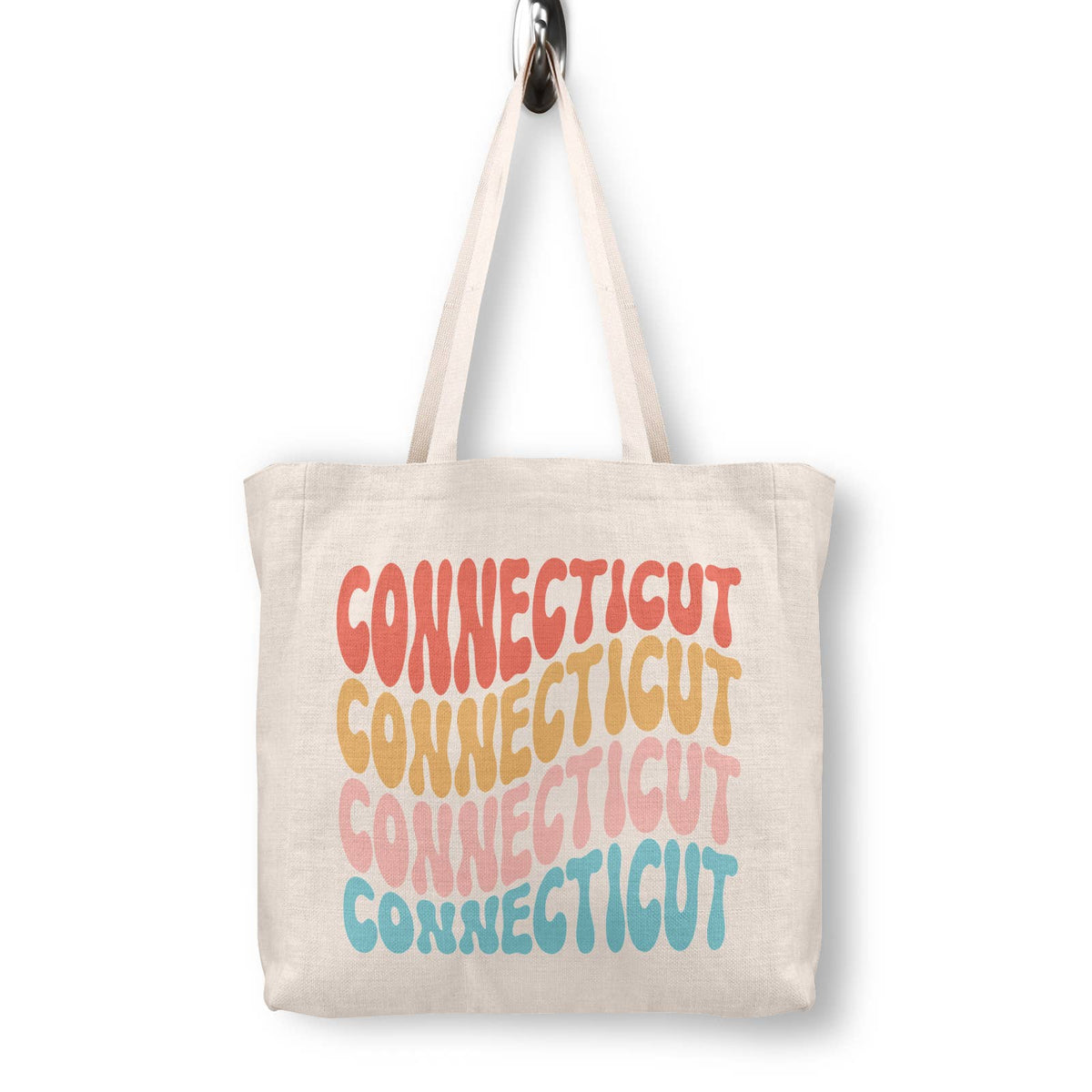 Connecticut Canvas Tote Bag