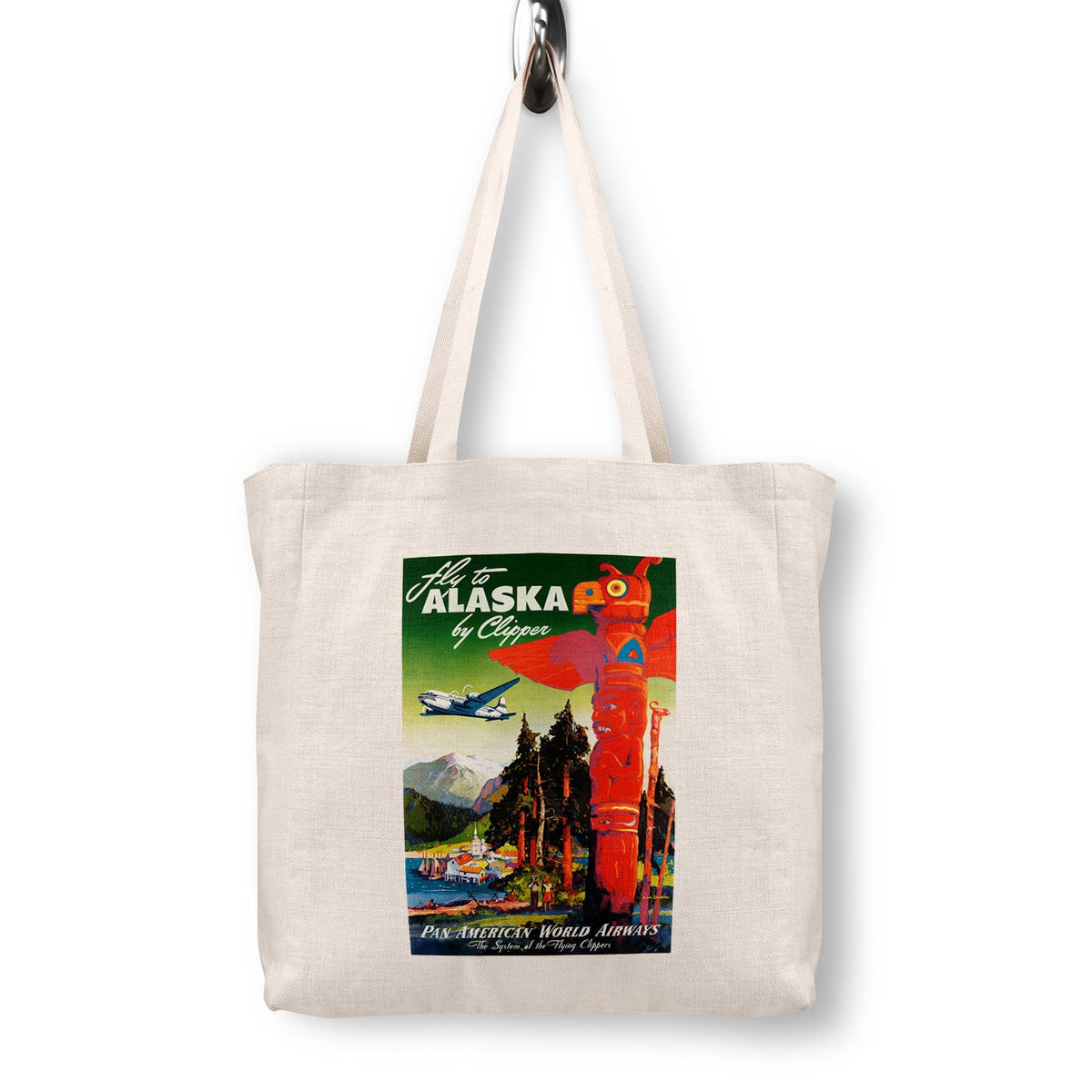Alaska Canvas Tote Bag