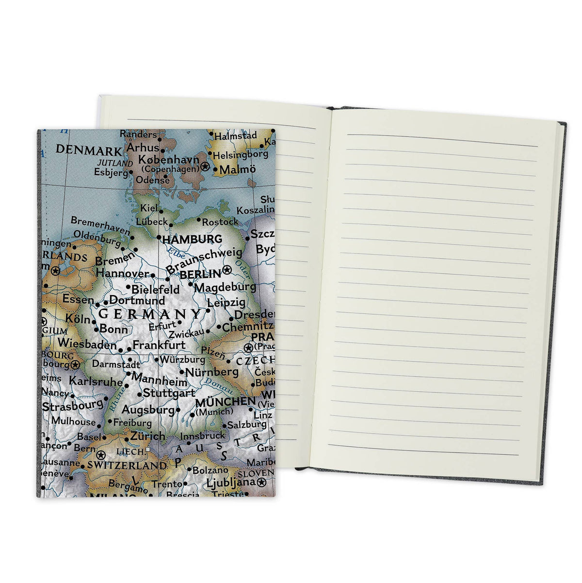 Germany Vintage Map Travel Journal