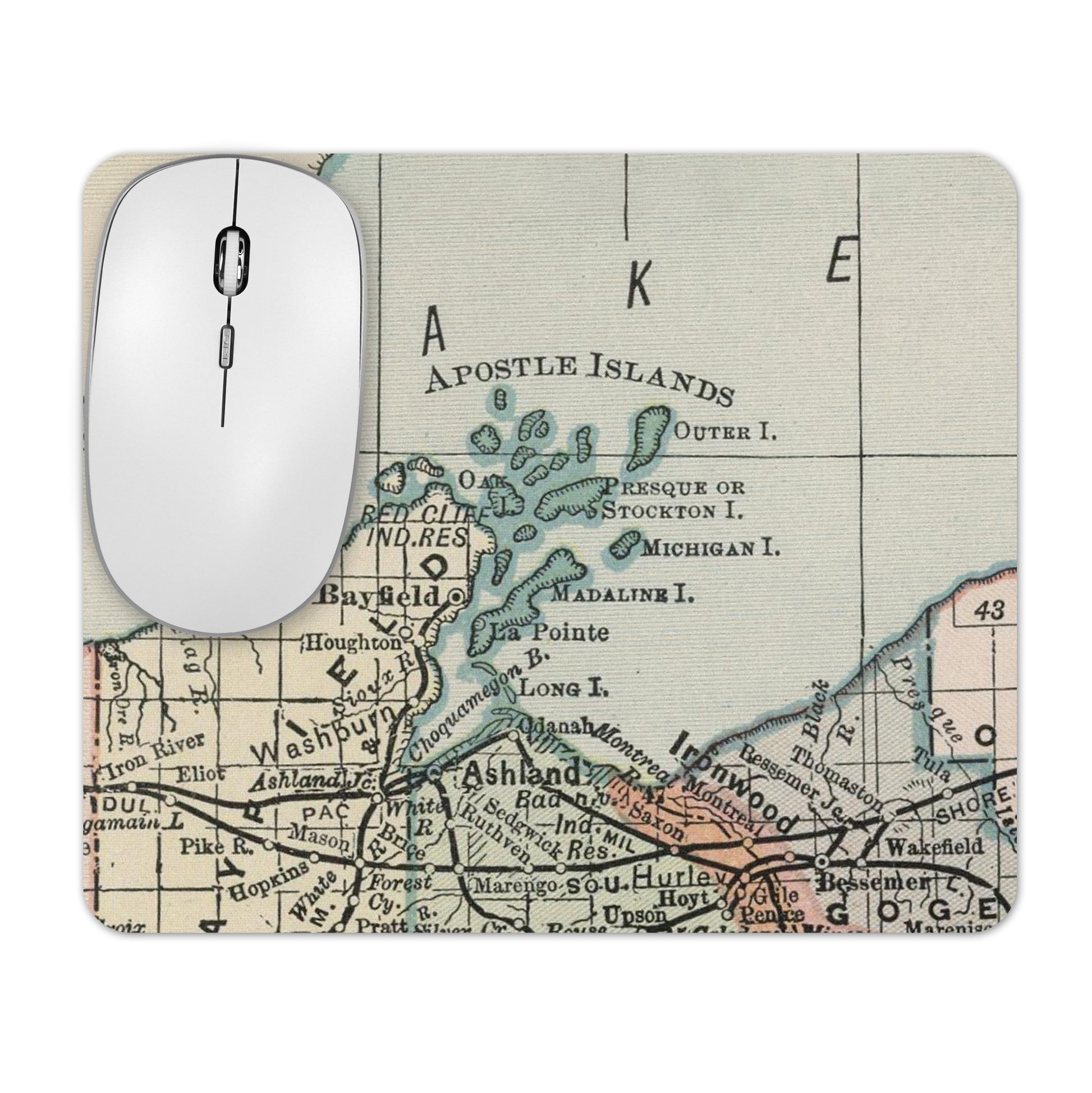 Apostle Islands Wisconsin mousepad