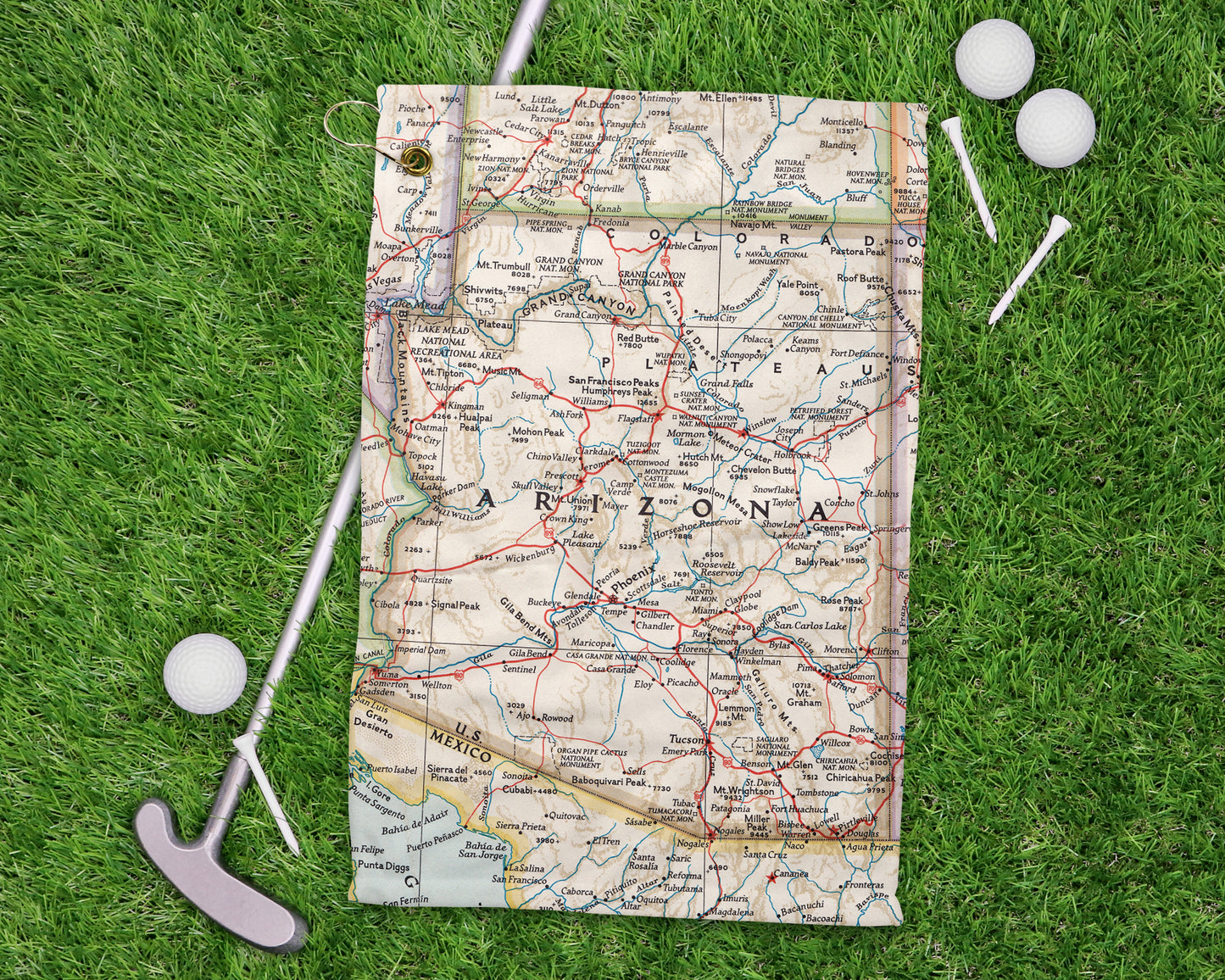 Arizona golf towel primary image