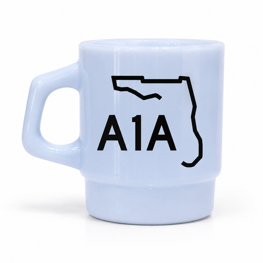 A1A Florida Retro Mug