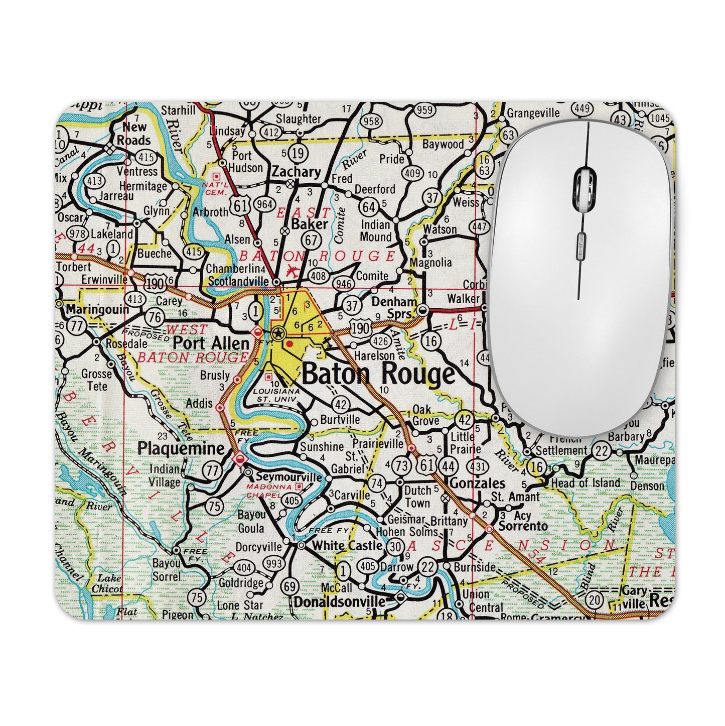 Baton Rouge Louisiana mousepad