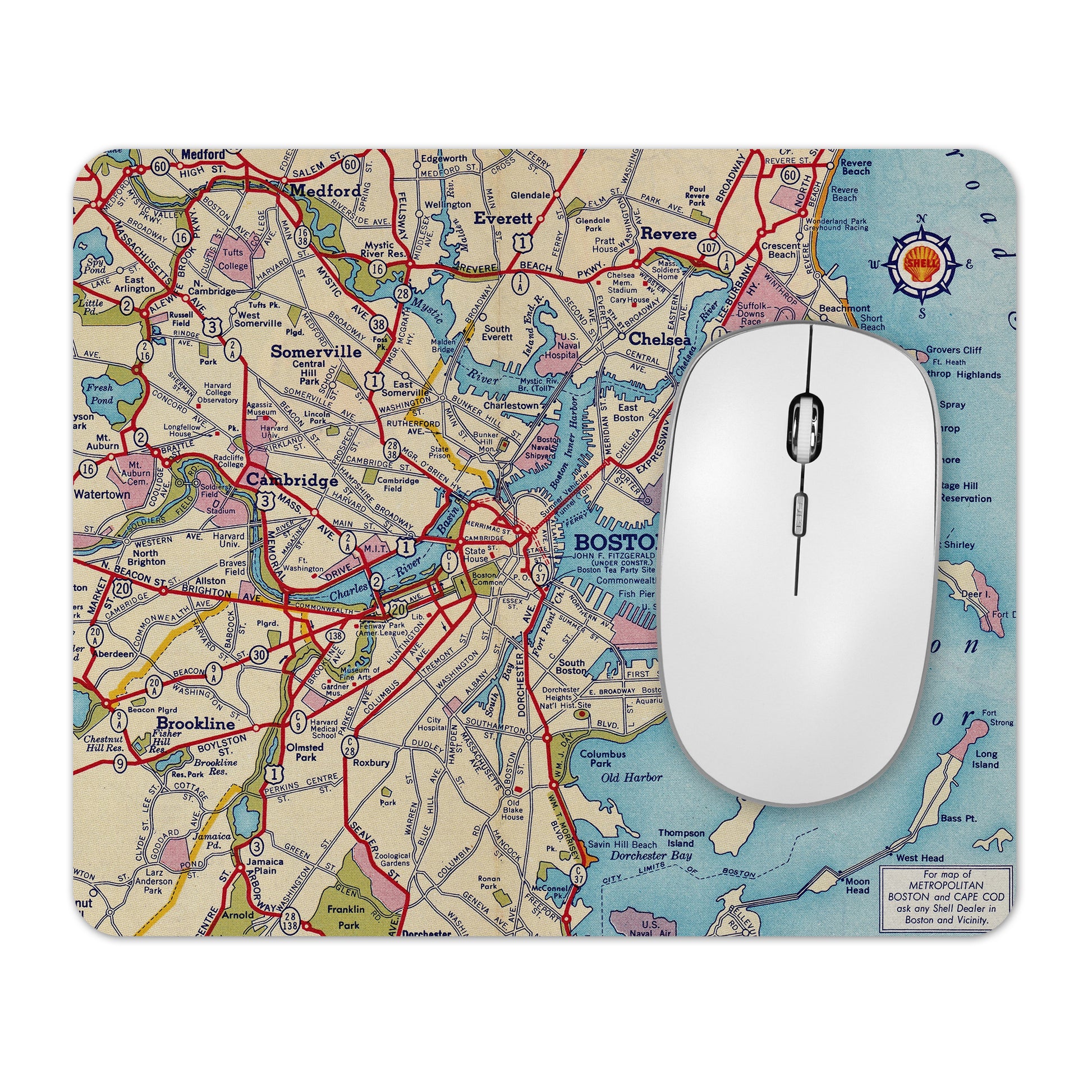 Boston Massachusetts mousepad